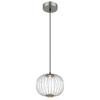 ZÁVĚSNÉ LED SVÍTIDLO, 30/150 cm  - černá/barvy chromu, Design, kov/plast (30/150cm) - Globo