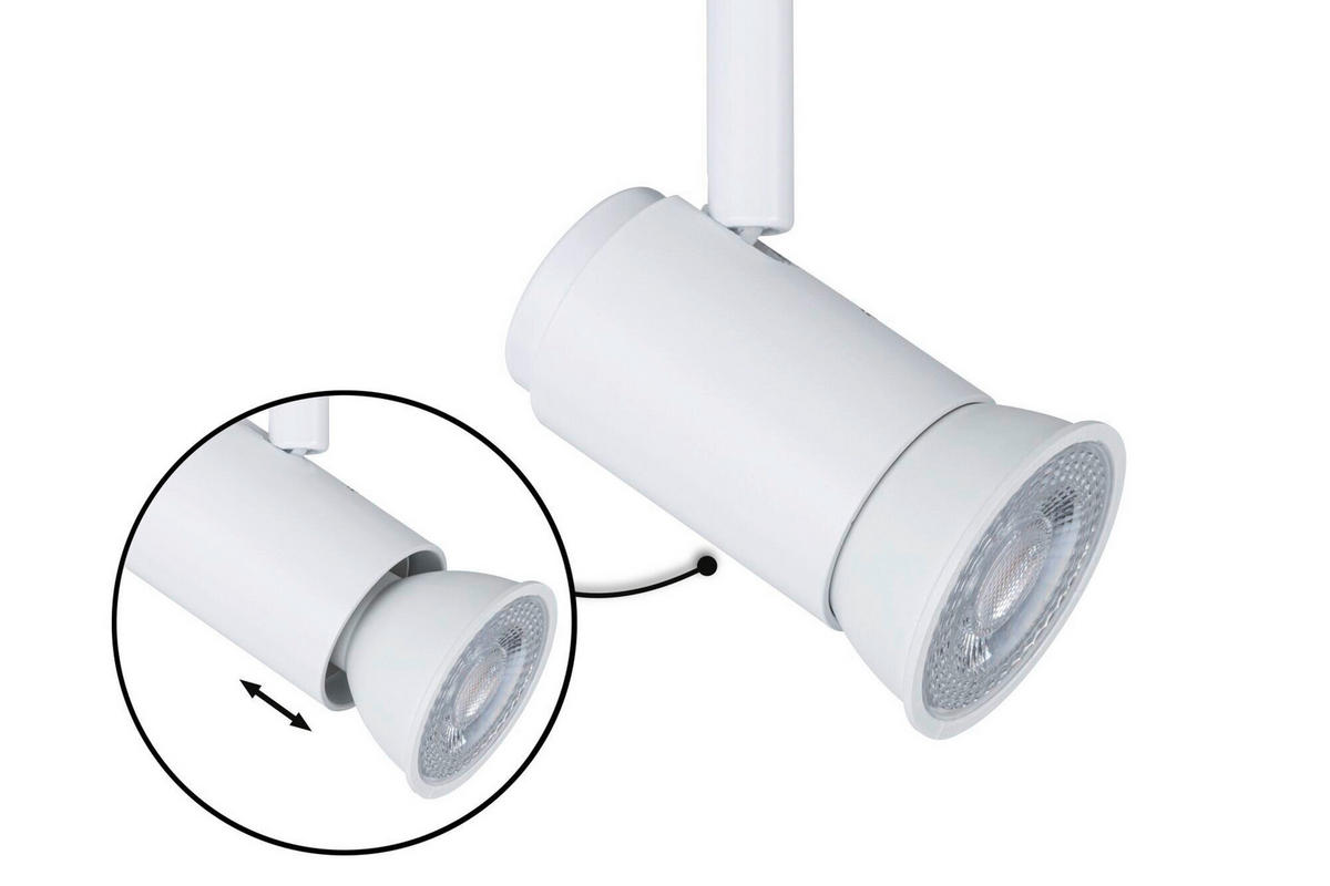 SCHIENENSYSTEM-STRAHLER URail Spot Runa 6,0/13,3/3,5 cm   - Basics (6,0/13,3/3,5cm) - Paulmann