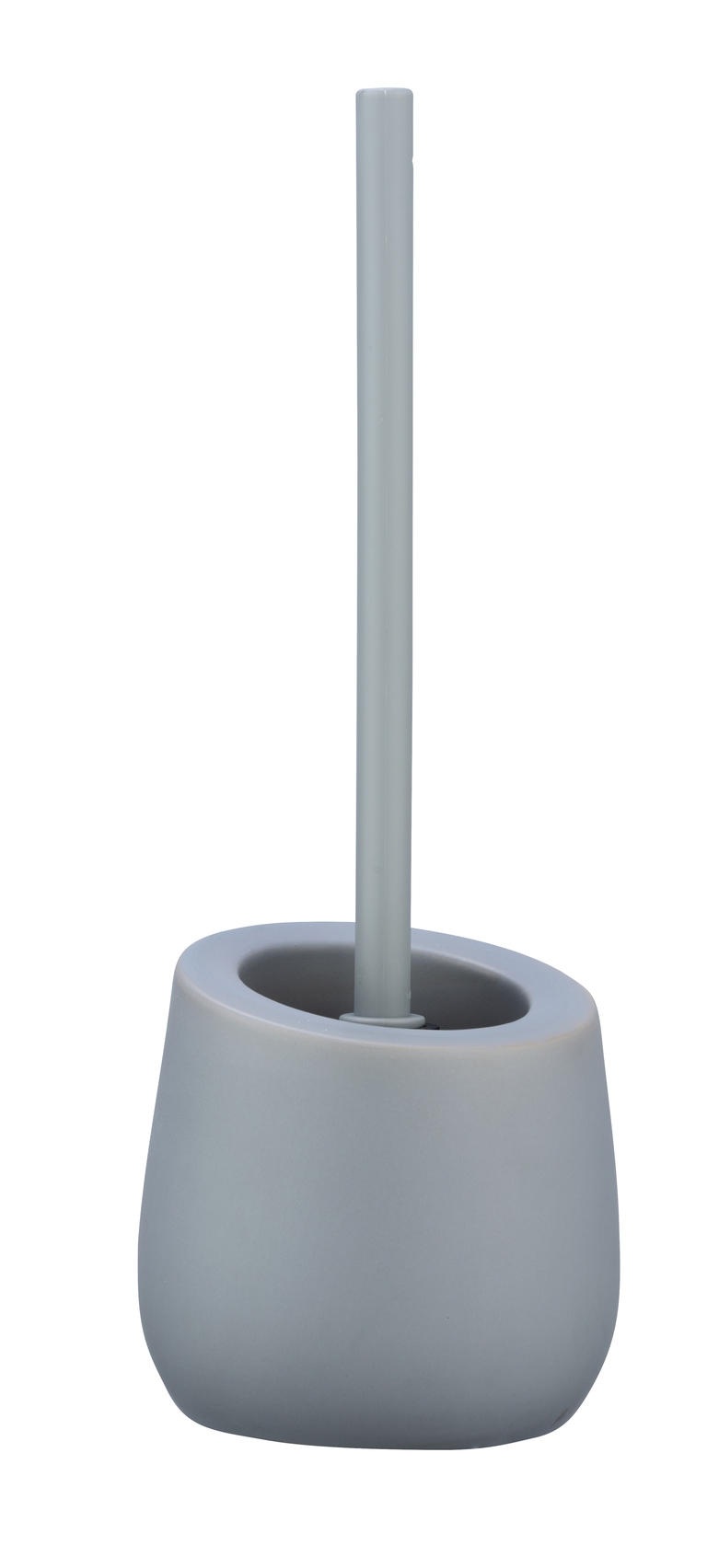 TOALETTBORSTSET i keramik  plast   - grå, Basics, plast/keramik (13,5/38cm)
