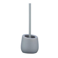 TOALETTBORSTSET i keramik  plast   - grå, Basics, plast/keramik (13,5/38cm)