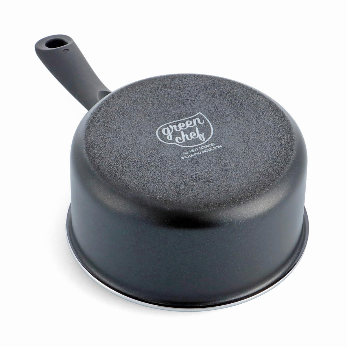 KOCHTOPFSET Savory 3-teilig  - Schwarz, Basics, Glas/Metall (16/18/20cm)