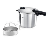 SCHNELLKOCHTOPF Vitaquick® Premium 10,0 L  - Edelstahlfarben/Silberfarben, Basics, Metall (10l) - Fissler