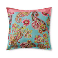 KISSENHÜLLE Rapallo 40/40 cm  - Türkis, KONVENTIONELL, Textil (40/40cm) - Bassetti