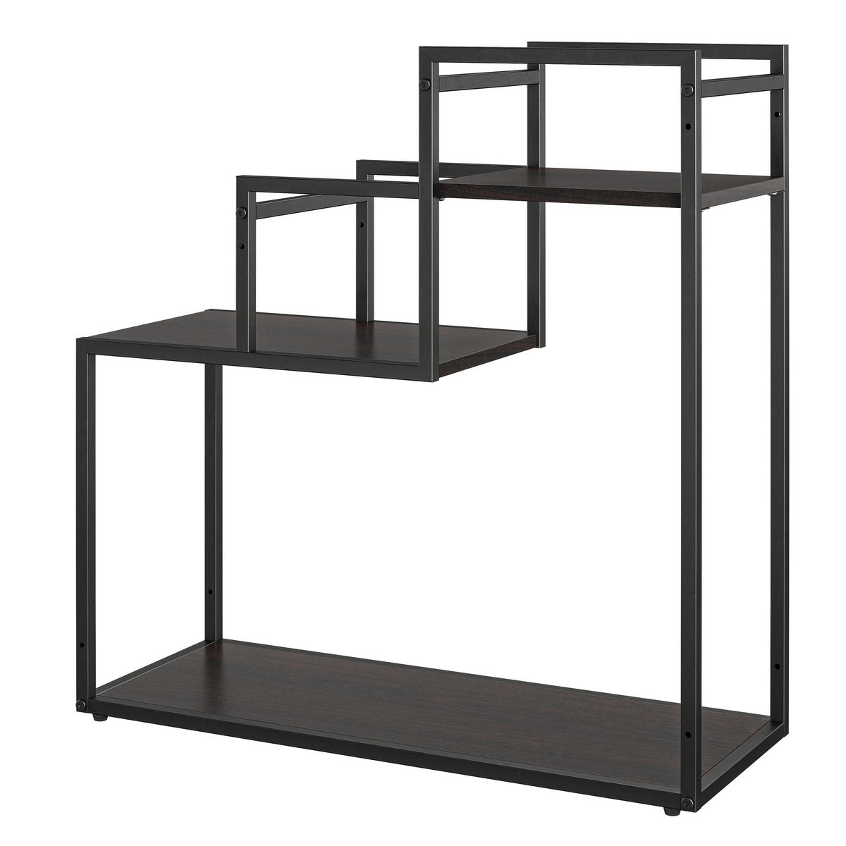 BLUMENSTÄNDER in Metall  - Dunkelbraun, Design, Metall (58/58/23cm) - MID.YOU