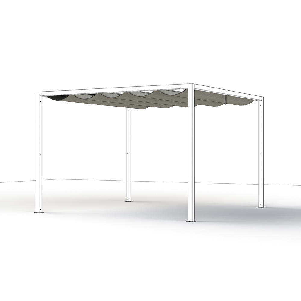 Thumbnail - Siena Garden Faltdach, Anthrazit, Textil, 300x300 cm, UV-beständig,UV-beständig, Sonnen- & Sichtschutz, Pavillons & Perg...