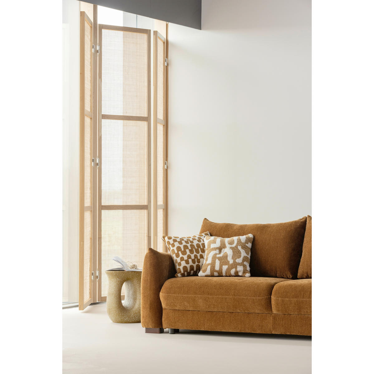 BEISTELLTISCH 42/33/45 cm Moson Schwarz organisch  - Schwarz, Design, Keramik/Metall (42/33/45cm) - Livetastic