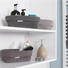 AUFBEWAHRUNGSBOX - Grau, Design, Textil (20/12/9cm) - Ambiente AUFBEWAHRUNGSBOX - Grau, Design, Textil (20/12/9cm) - Ambiente