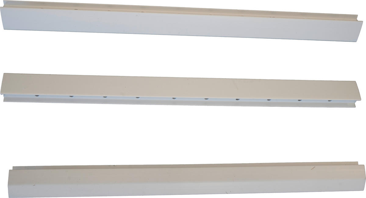 SOCKEL  - Weiß, Basics, Holzwerkstoff (105/15,5/1,3cm) - Impuls