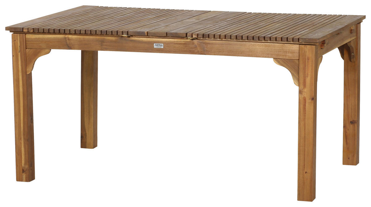GARTENTISCH 150/100/74 cm Holz rechteckig  - Akaziefarben, KONVENTIONELL, Holz (150/100/74cm) - Siena Garden