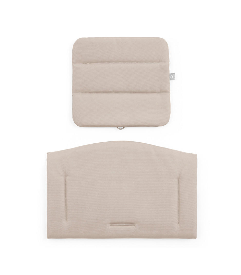 HOCHSTUHLEINLAGE  - Beige, Basics, Textil (27cm) - Stokke
