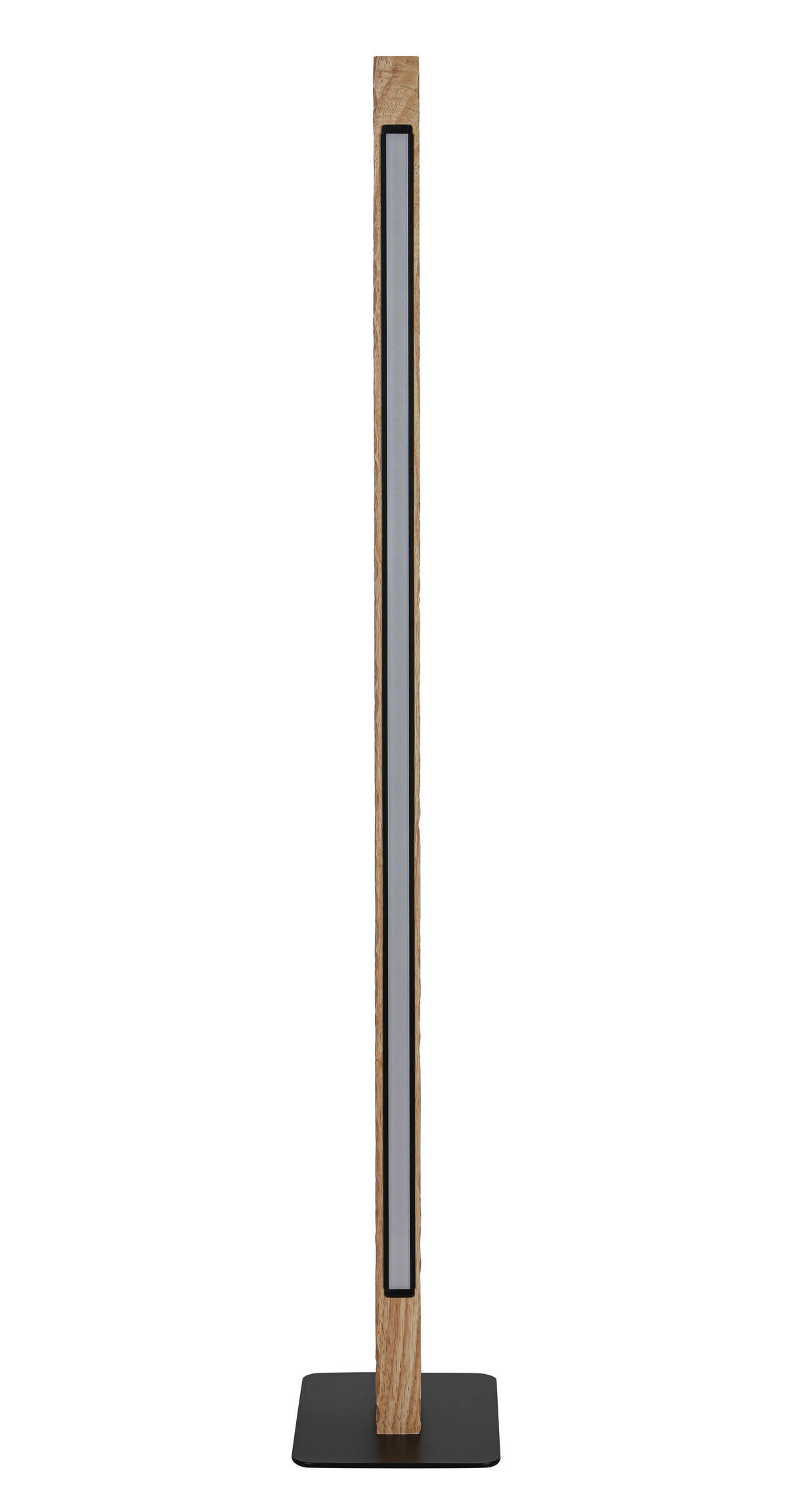 STEHLEUCHTE 18/120/25 cm  - Schwarz/Naturfarben, Trend, Holz/Kunststoff (18/120/25cm) - Collett's Monde