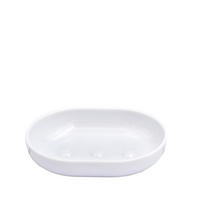 SEIFENSCHALE Kunststoff  - Weiss, Basics, Kunststoff (9,2/2,4/12,3cm) - Sadena