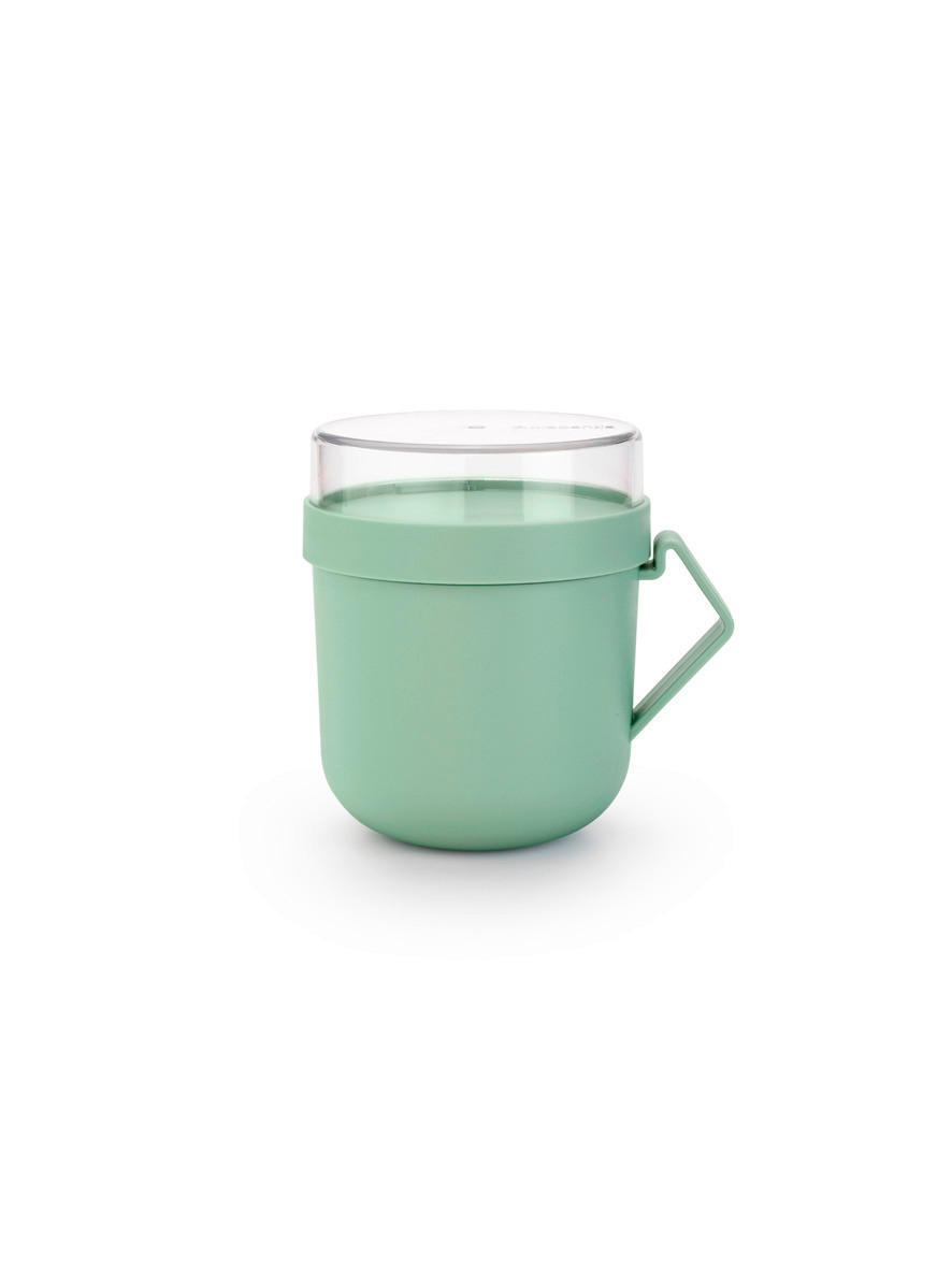 KRABIČKA NA OBĚD  plast 0,6 l - světle zelená, Basics, plast (11/13cm) - Brabantia