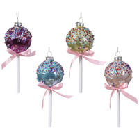 JULGRANSKULA 6/6/6 cm  - multicolor, Basics, glas (6/6/6cm)