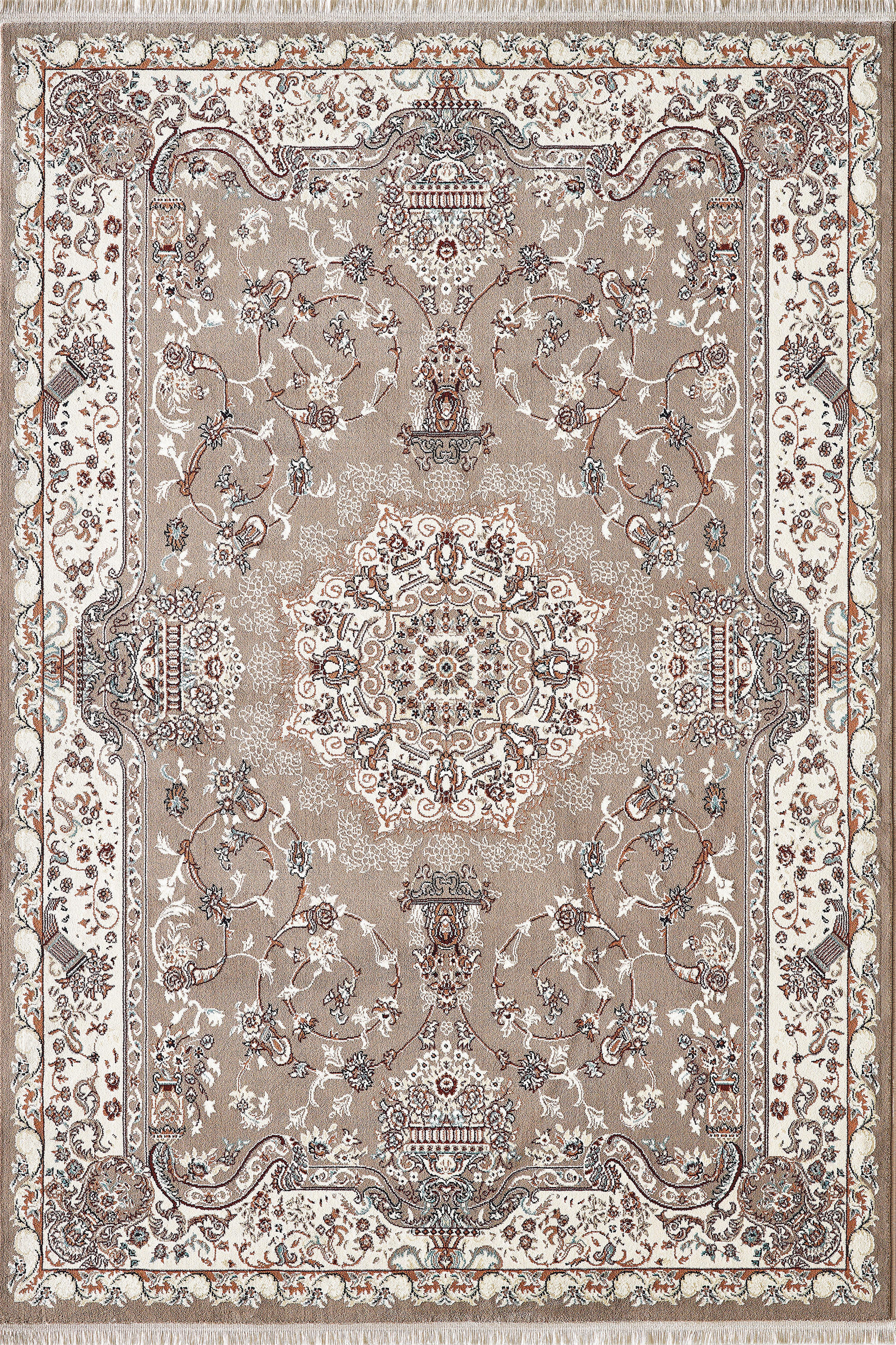 VINTAGE-TEPPICH 120/170 cm Semerkand Beige, Creme  - Beige/Creme, LIFESTYLE, Textil (120/170cm) - Novel