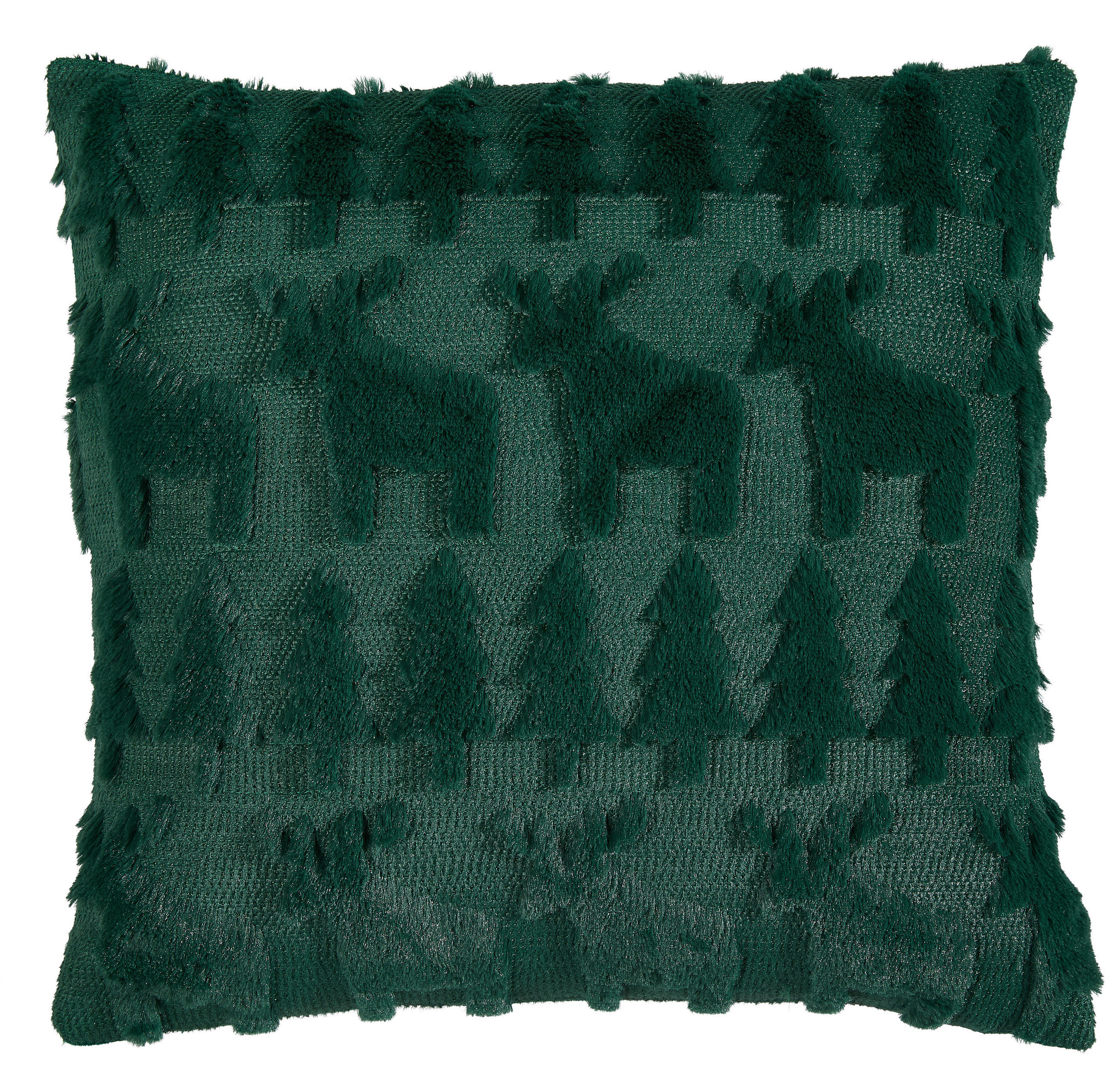 KISSENHÜLLE 45/45 cm  - Grün, Design, Textil (45/45cm) - X-Mas