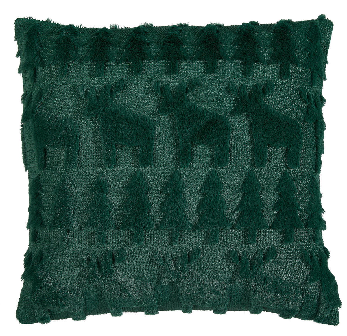 KISSENHÜLLE 45/45 cm  - Grün, Design, Textil (45/45cm) - X-Mas