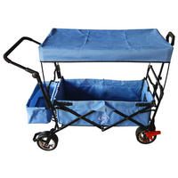 SKLADACÍ VOZÍK - sivá, Konventionell, kov/textil (59/102/134cm)