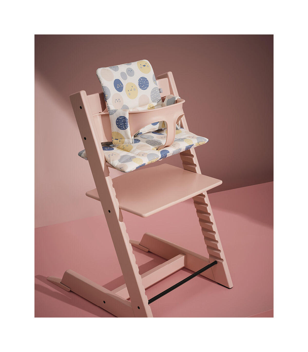 HOCHSTUHLEINLAGE Tripp Trapp  - Blau/Weiss, Basics, Textil (28/21/7cm) - Stokke