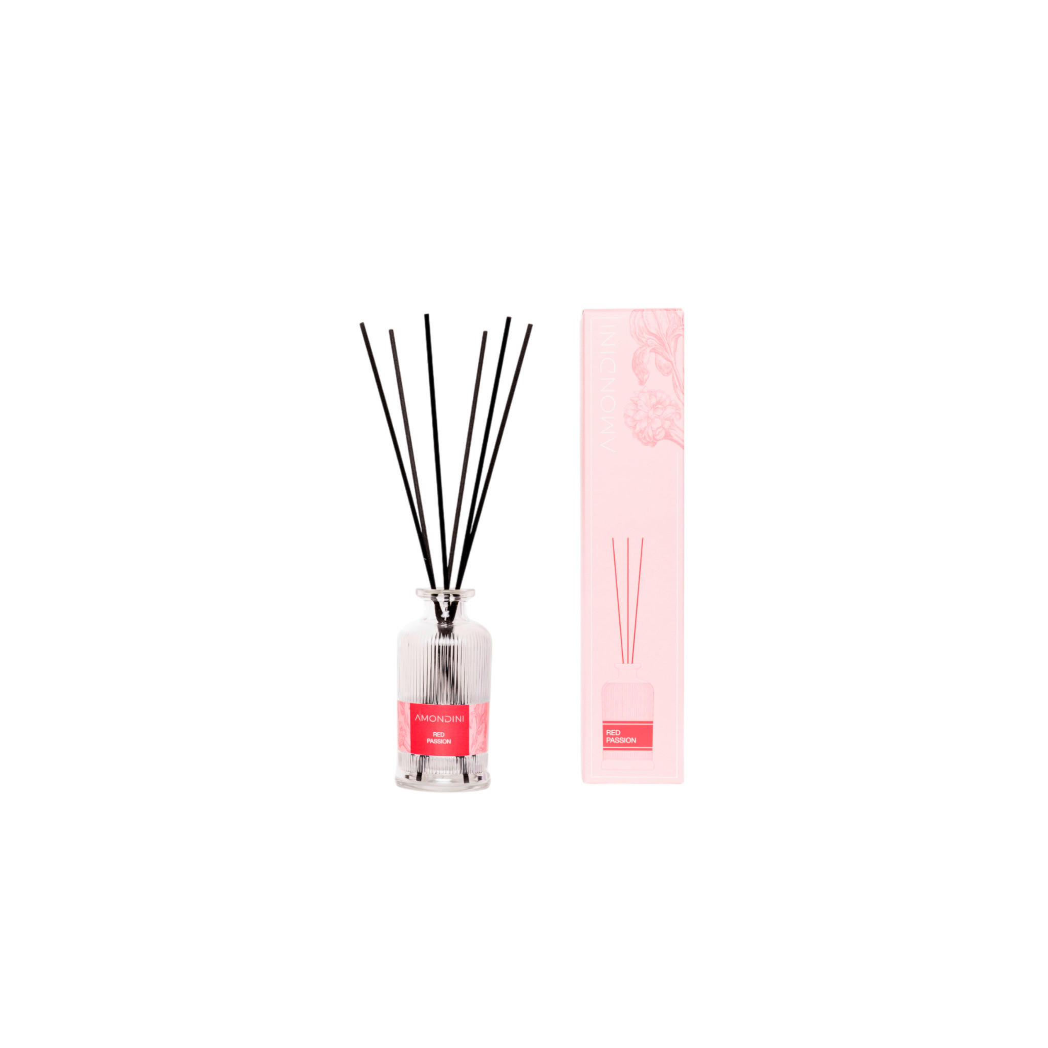 RAUMDUFT 200 ml   - Rot, Basics, Glas (200ml) - Sonnhaus