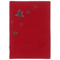 PRESTIERANIE, polyester, 35/50 cm - sivá/červená, Lifestyle, textil (35/50cm) - X-Mas