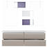 BADEZIMMER - Violett/Weiß, Design, Glas/Holz (170cm) - Dieter Knoll BADEZIMMER - Violett/Weiß, Design, Glas/Holz (170cm) - Dieter Knoll