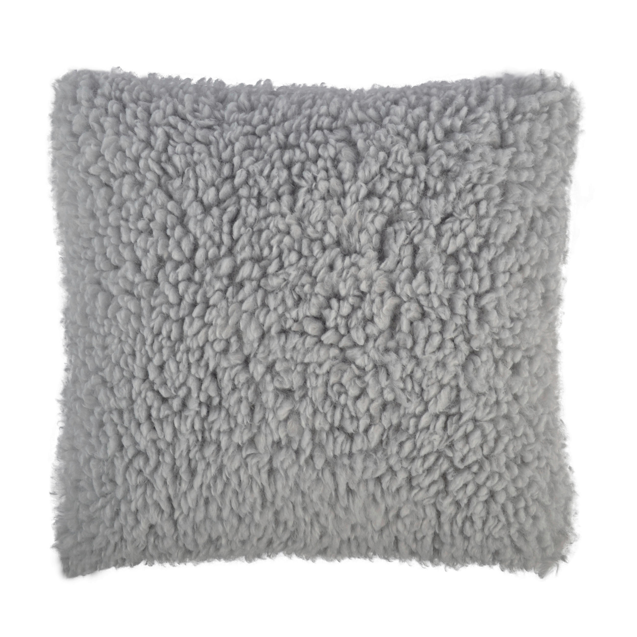 Zoeppritz Kissenbezug Reborn Lamb Legacy Grau 50x50 cm