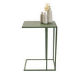 BEISTELLTISCH 43/38/62 cm Salbeigrün rechteckig  - Salbeigrün, Basics, Metall (43/38/62cm) - Xora