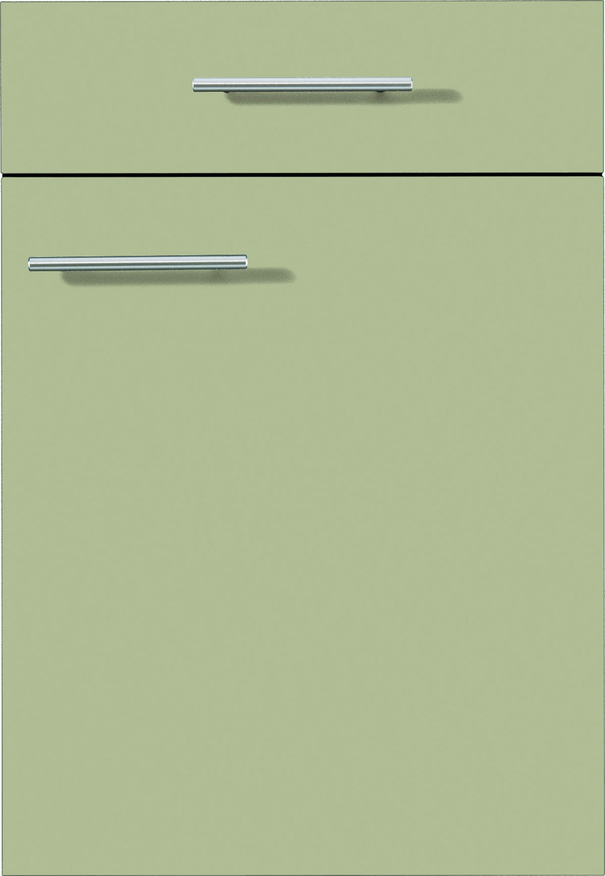 BUCĂTĂRIE PE COLȚ   - verde salvie/culoare lemn stejar, Basics, metal/material pe bază de lemn (245/365/120cm) - Venda