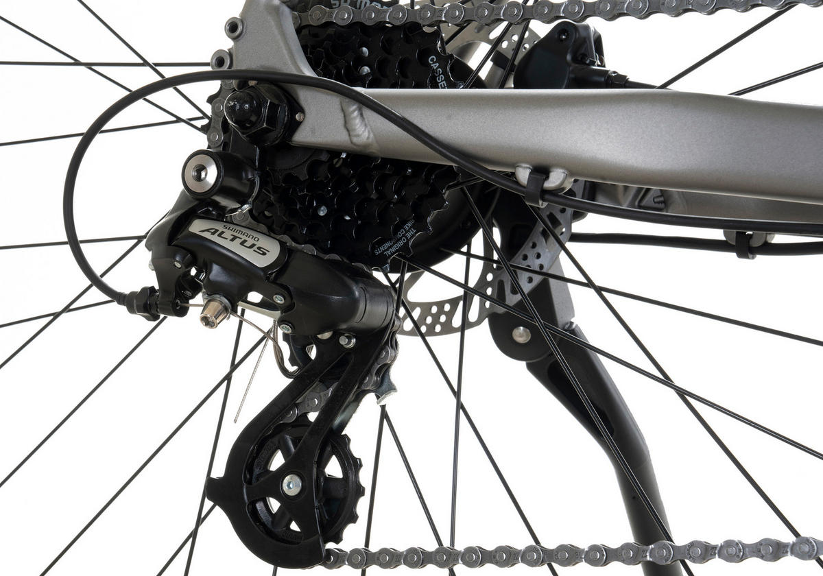 ELEKTROFAHRRAD - Silberfarben, Basics, Metall (180/70/100cm) - Atrigo