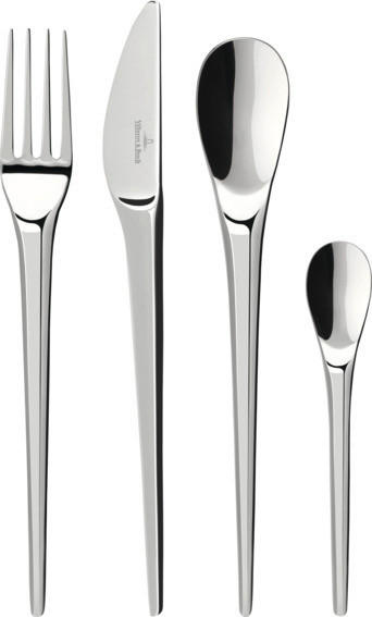 BESTECKSET 24-teilig  New Moon  - Trend, Metall (44/29/6,5cm) - Villeroy & Boch