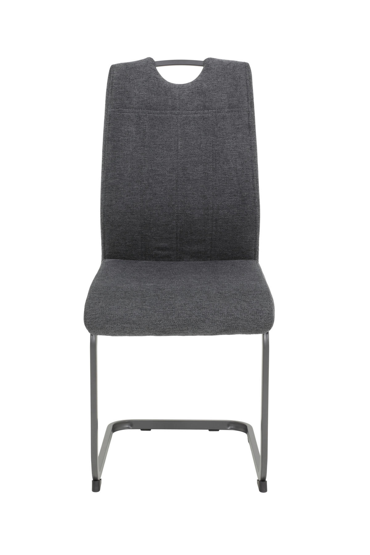 TISCHGRUPPE   - Anthrazit/Eiche Artisan, MODERN, Textil/Metall (140-220/76/90cm) - MID.YOU