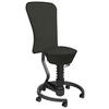 BÜROHOCKER   Schwarz  - Schwarz, Basics, Kunststoff/Textil (55/105,115/55cm) - Aeris