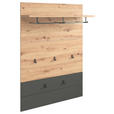 GARDEROBE  in 230/195/45 cm  - Anthrazit/Eiche Artisan, KONVENTIONELL, Glas/Holzwerkstoff (230/195/45cm) - Xora