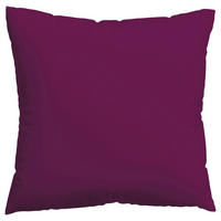 KOPFKISSENBEZUG WOVEN SATIN 80/80 cm  - Violett, Basics, Textil (80/80cm) - Schlafgut