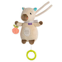 SPIELUHR Capybara Clara 17,5/8/7,4 cm  - Multicolor, Basics, Textil (17,5/8/7,4cm) - Fehn