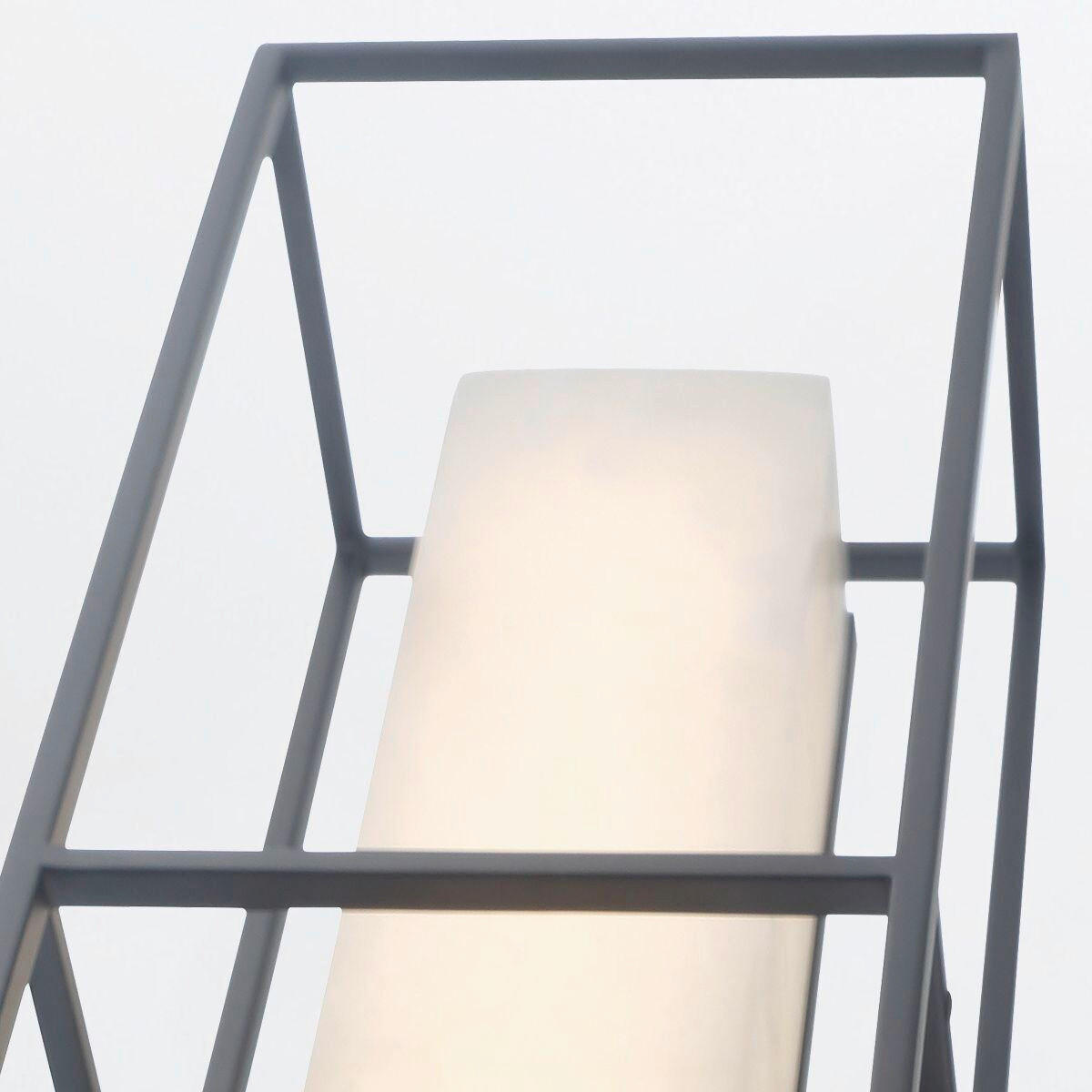 LED-WANDLEUCHTE - Schwarz, Konventionell, Glas/Metall (61/12,7/11,5cm) - Elstead Lighting