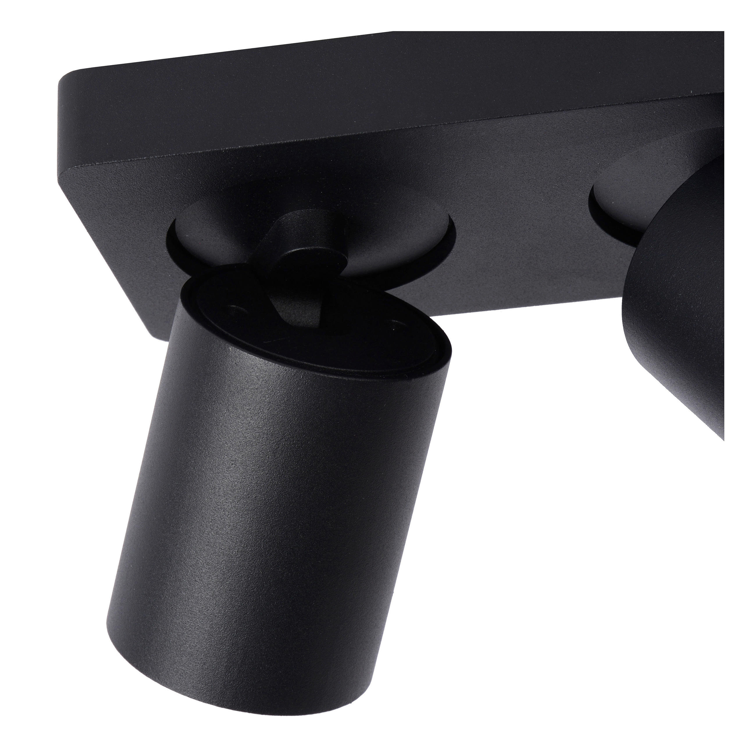 LED-STRAHLER Nigel 20/10/11.5 cm   - Schwarz, Basics, Metall (20/10/11.5cm) - Lucide