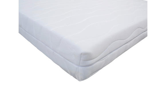 TASCHENFEDERKERNMATRATZE 100/200 cm Höhe ca. 19 cm  - Weiß, Basics, Textil (100/200cm) - Sleeptex