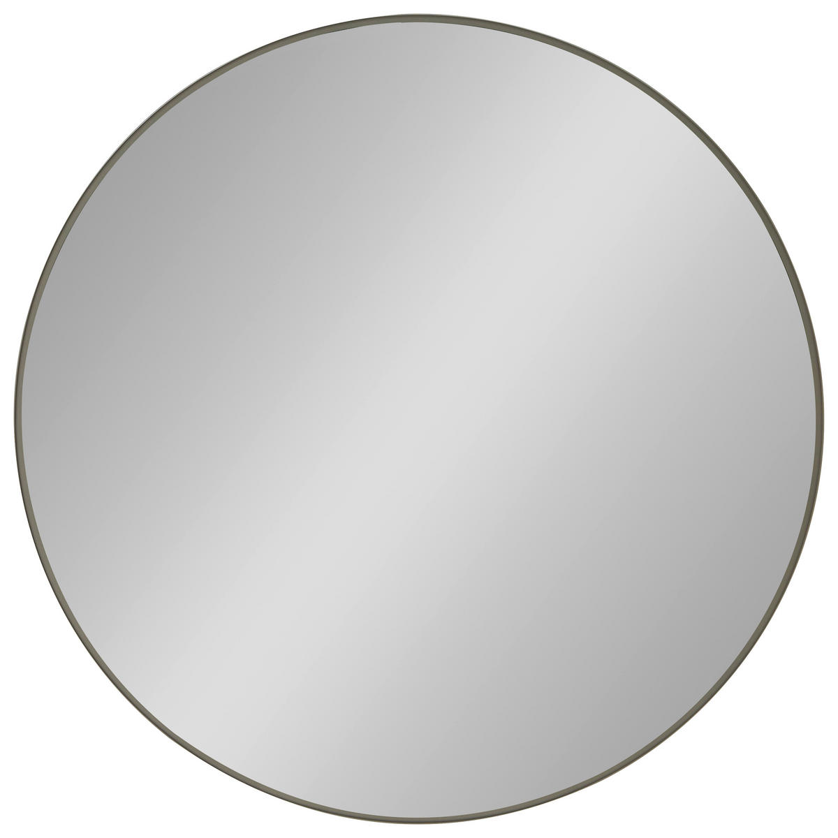 SPIEGEL 100/100/3 cm  - Graphitfarben, Natur, Glas/Holz (100/100/3cm) - Valdera