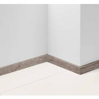 SOCKELLEISTE - Eichefarben/Grau, Basics, Holzwerkstoff (220/1,6/4cm) - Parador