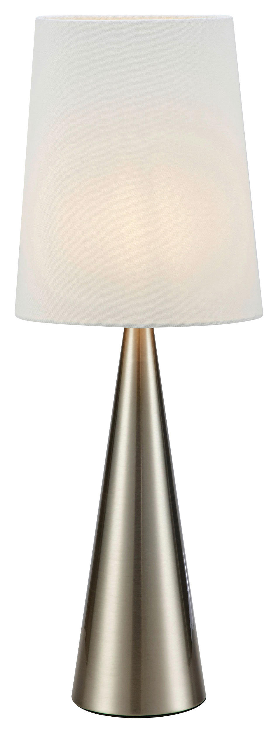 TISCHLEUCHTE CONUS 23/64 cm   - Nickelfarben, Basics, Metall (23/64cm) - Markslöjd
