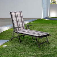 PODLOŽKA NA LEHÁTKO, 195/62/8 cm - béžová, Basics, textil (195/62/8cm) - Gardenson