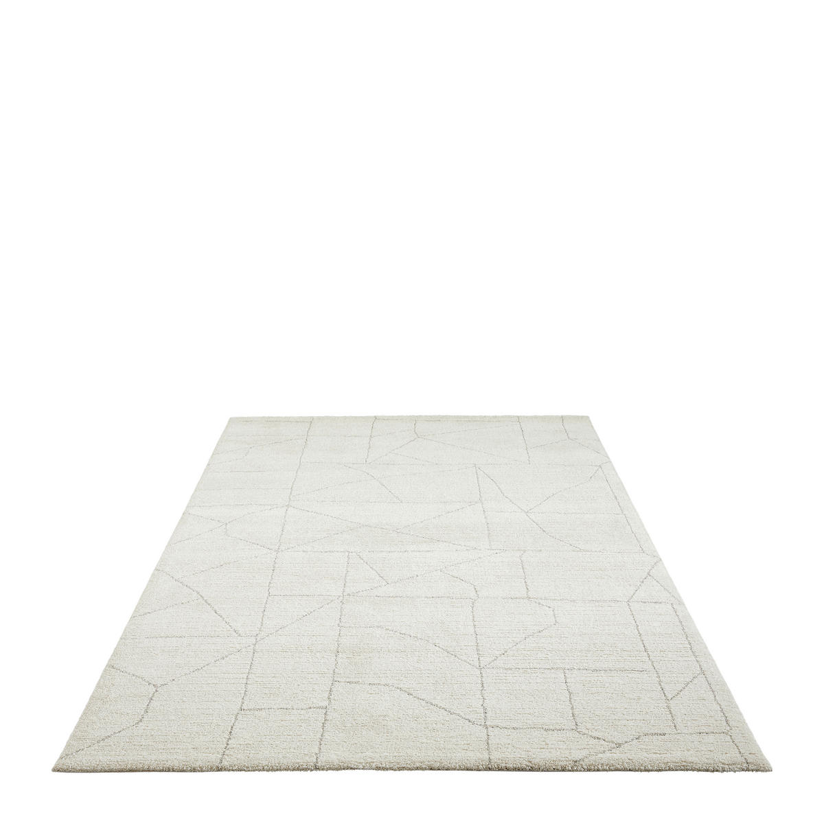 WEBTEPPICH 80/150 cm Creme  - Creme, Design, Textil (80/150cm) - Novel