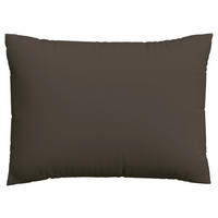KOPFPOLSTERBEZUG WOVEN SATIN 70/90 cm  - Dunkelbraun, Basics, Textil (70/90cm) - Schlafgut