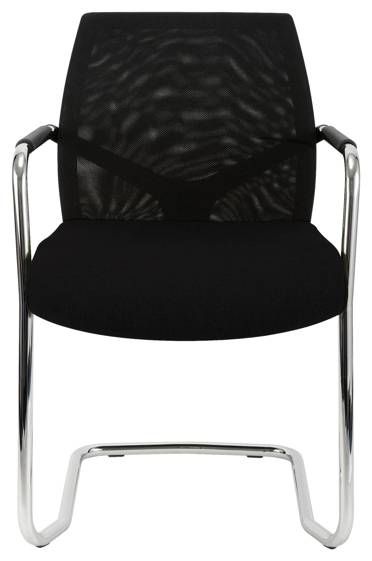 KONFERENČNÁ STOLIČKA - čierna, Konventionell, kov/textil (55/81/59cm) - Xora