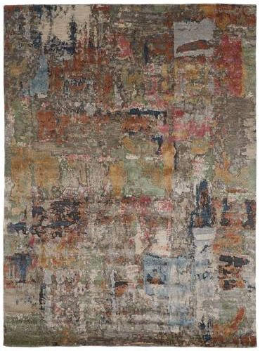 ORIENTTEPPICH  Wohnzimmer 70/140 cm Tango Multicolor rechteckig  - Multicolor, Design, Textil (70/140cm) - Cazaris
