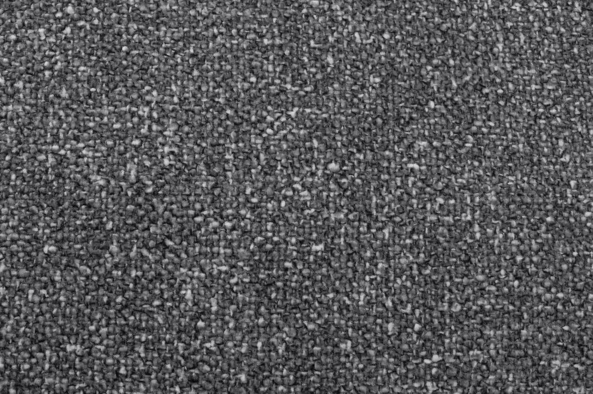 ECKSOFA in Velours Grau  - Schwarz/Grau, MODERN, Holz/Textil (282/184cm) - Lomoco
