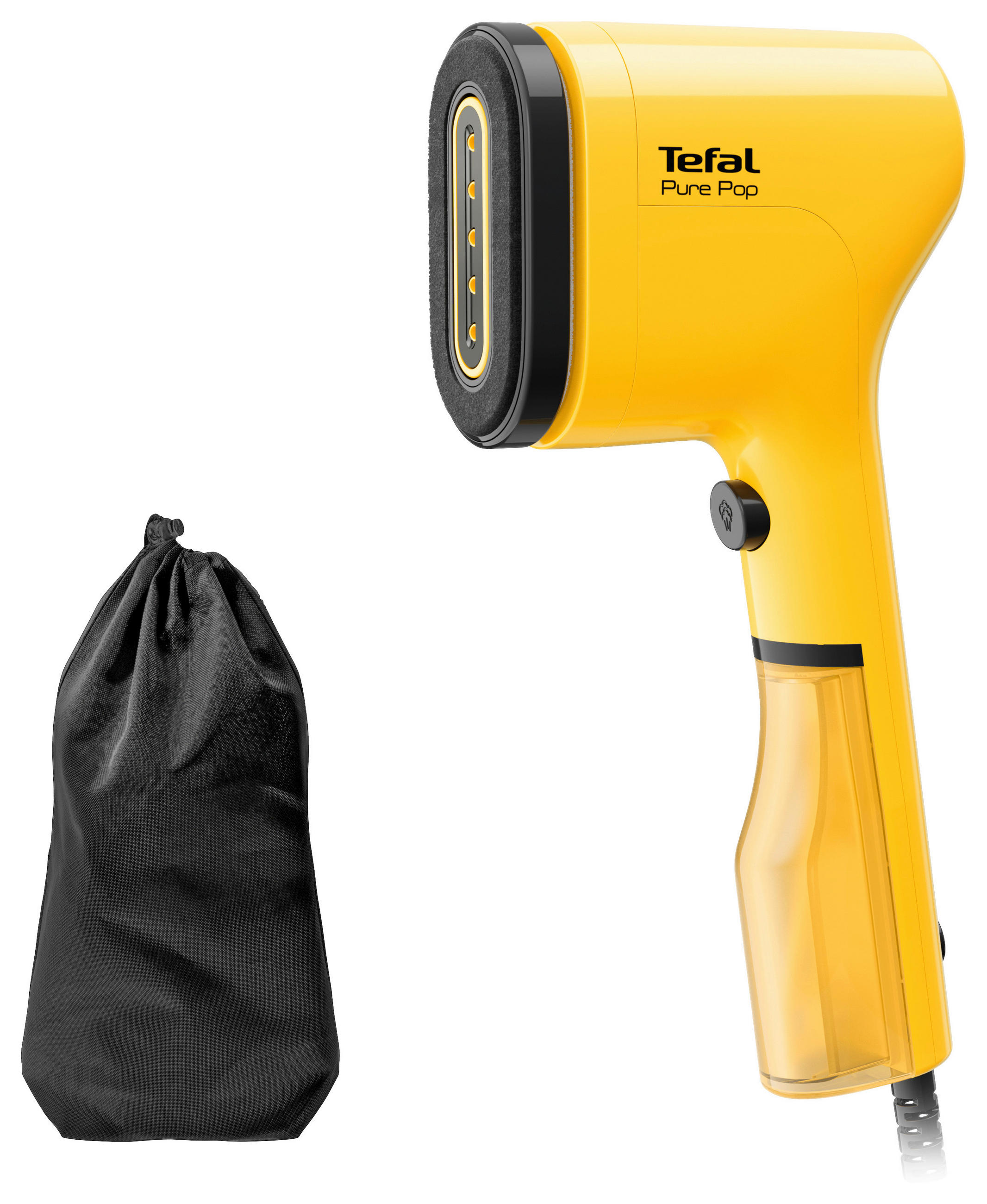 DAMPFBÜRSTE - Gelb, Basics, Kunststoff (33.8/7.8/15.9cm) - Tefal