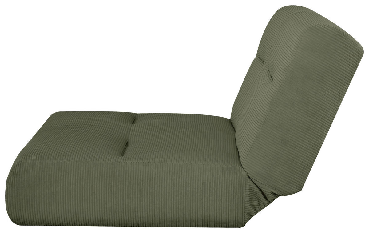 SCHLAFSOFA in Textil Olivgrün  - Olivgrün, Design, Textil (159/88/160cm) - Livetastic